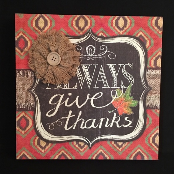 Thanksgiving wall decor - Picture 1 of 3